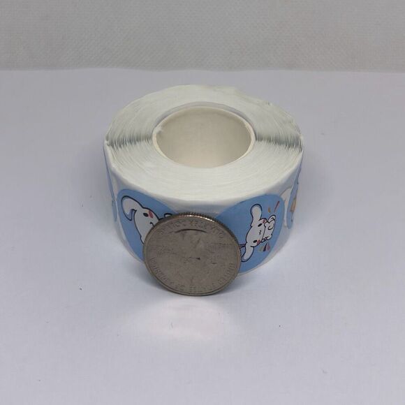 500 Pieces/roll 1inch Cinnamoroll Label Stickers Hello Kitty - Picture 2 of 3